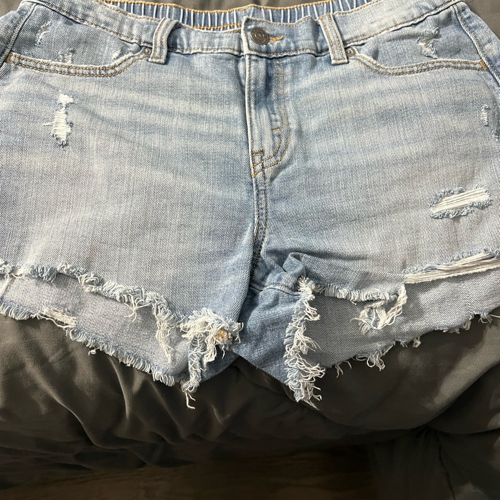 Aerie light denim shorts in excellent condition size snall